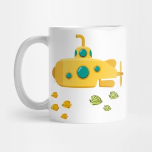 Yellow submarine Mug